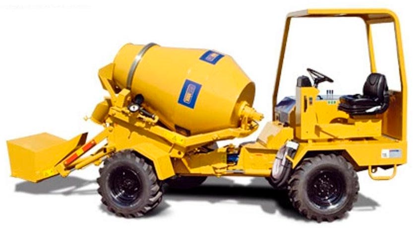 Self Loading Concrete Mixer