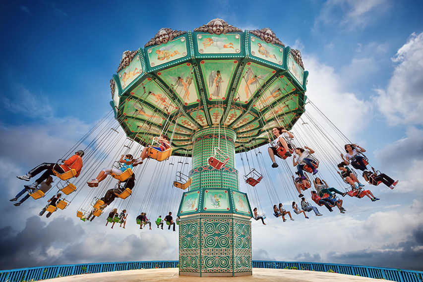 wave swinger carnival ride