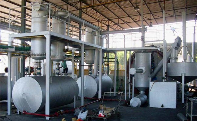 waste tire pyrolysis plant