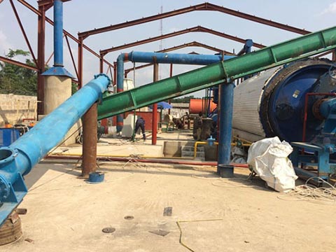 MSW pyrolysis plant