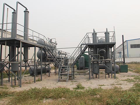 Pyrolysis of solid waste in China