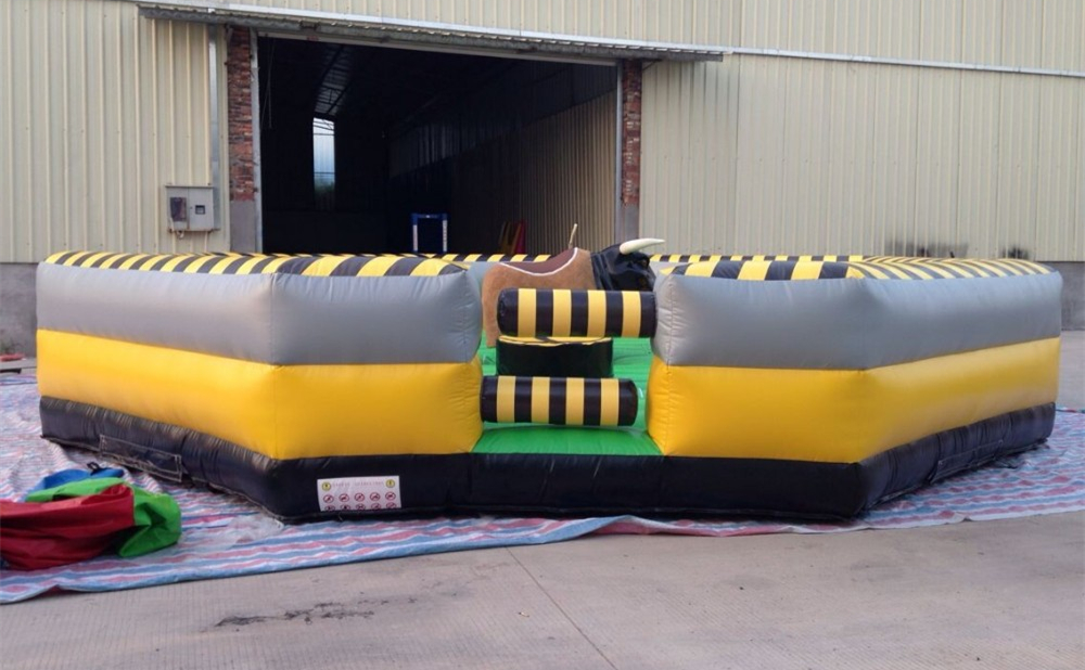 making inflatable cushion for bull riding