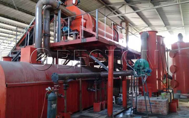Beston Coconut Shell Charcoal Production Line