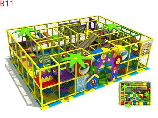 Indoor use playground equipment