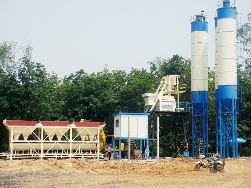 Stationary Concrete Batching Plant