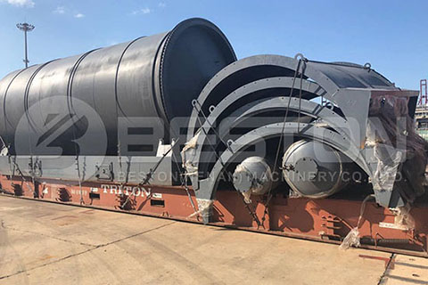Tire Pyrolysis Machine to South Africa