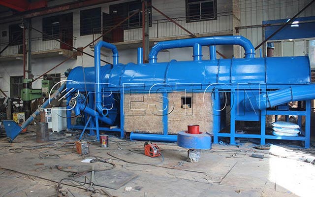 coconut shell charcoal machine