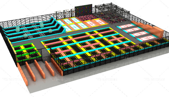 Start trampoline park equipment