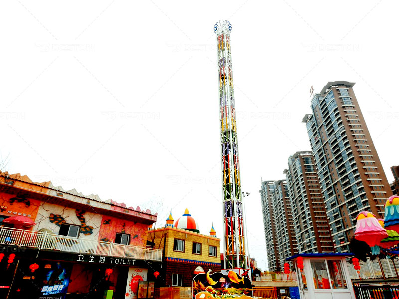 cost to buy drop tower rides