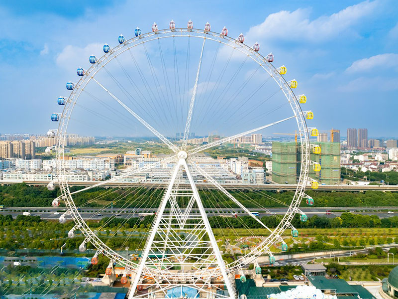 fairground ferris wheel rides